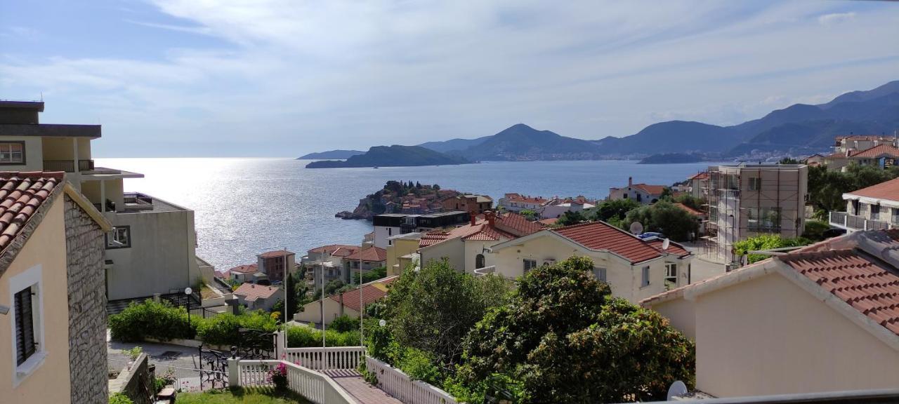 Zoran Apartments Sveti Stefan Exteriör bild